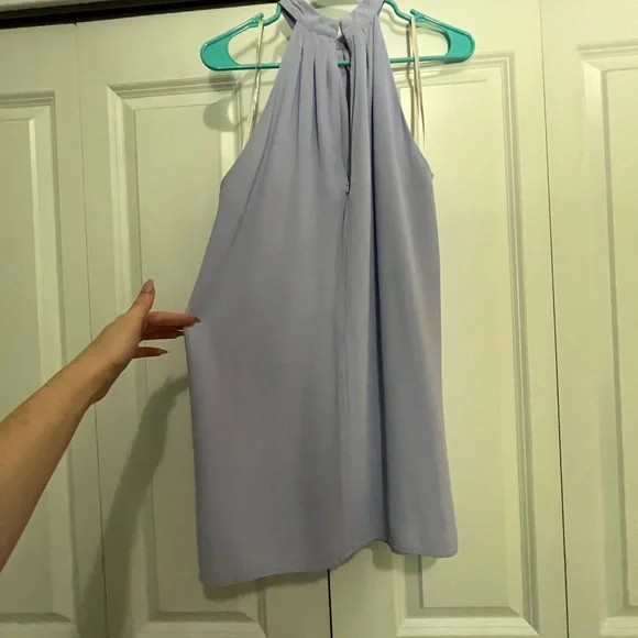 Lilac High Neck dress. - Picture 2 of 2